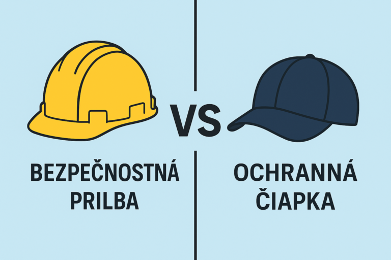 Bezpečnostná prilba vs. ochranná čiapka